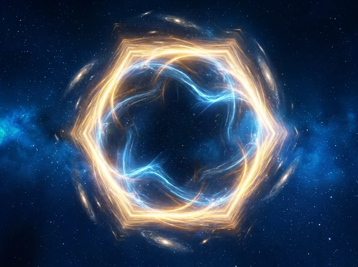An open interdimensional gate